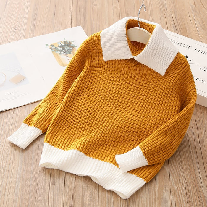 Autumn Pullover for Baby Girls