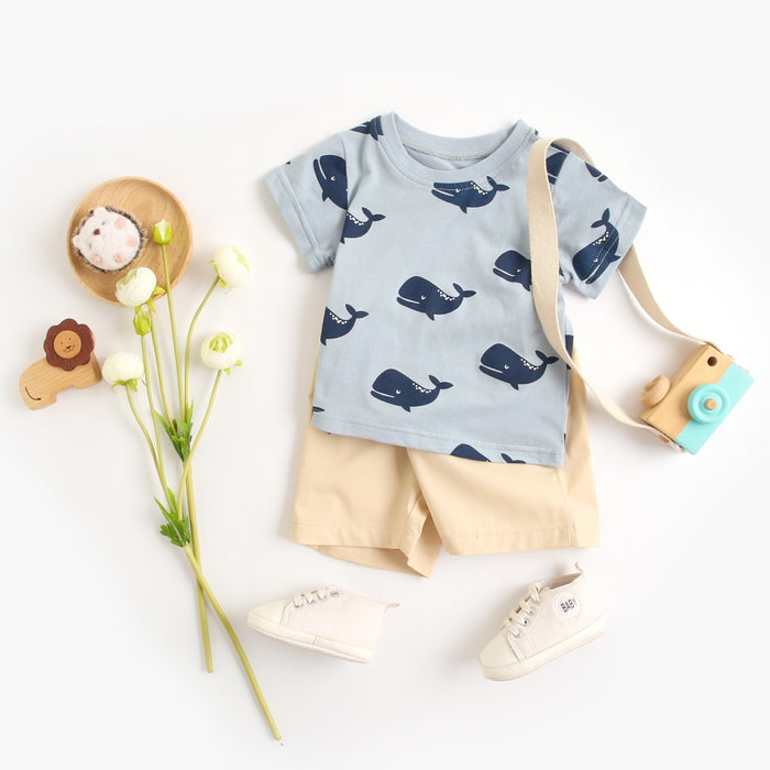 Baby Boys Cartoon Outfit Sets