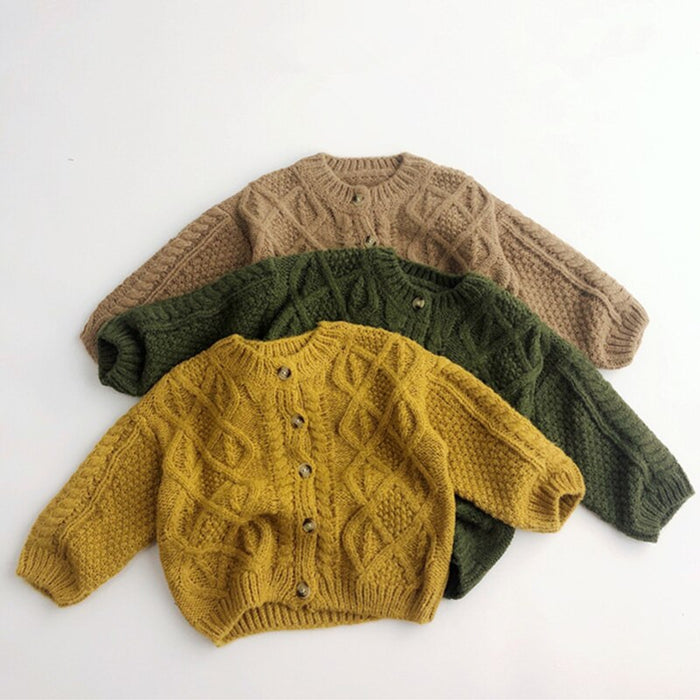 Single Breasted Wool Cardigans