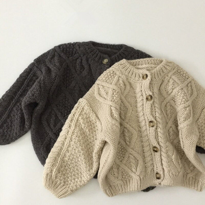 Single Breasted Wool Cardigans