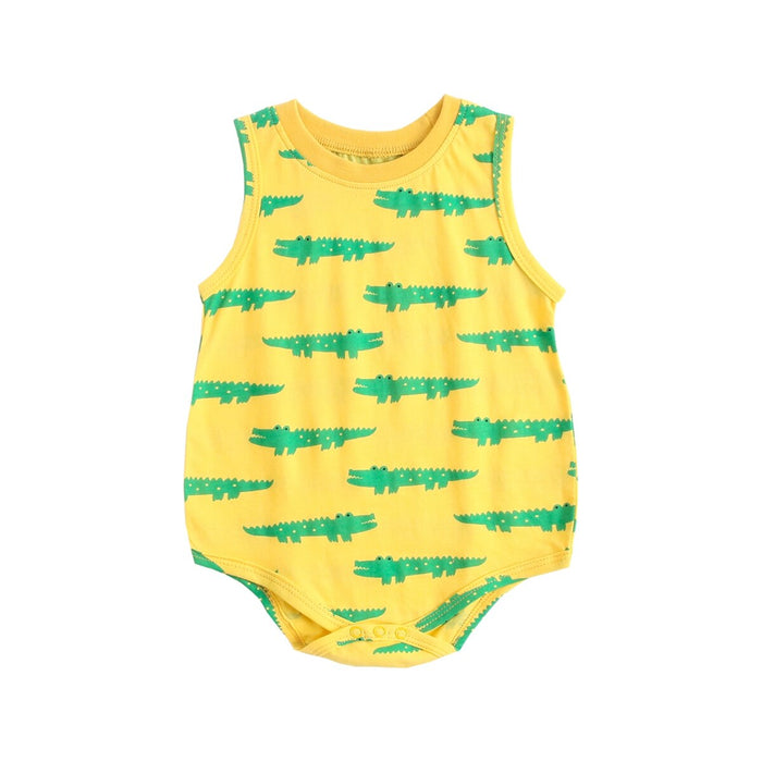 Sleeveless Toddler Boys Swimsuit