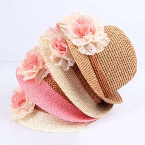 Stylish Floral Straw Hat