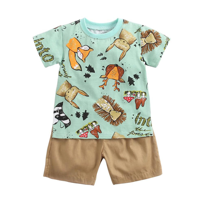 Baby Boys Cartoon Outfit Sets