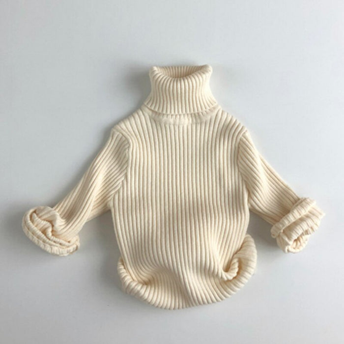 Snuggly Autumn Turtleneck Cotton Sweater
