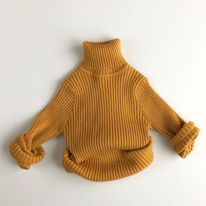 Cozy Turtleneck Kids Sweater