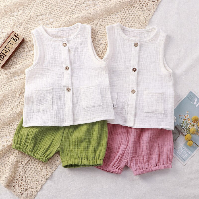 Colorful Casual Baby Girl Set