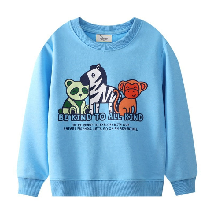 Fun and Cozy Kids' Animal Sweatshirts
