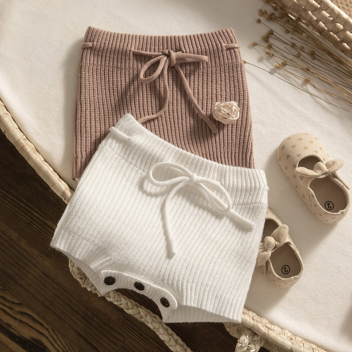 Versatile Baby Knitted Shorts