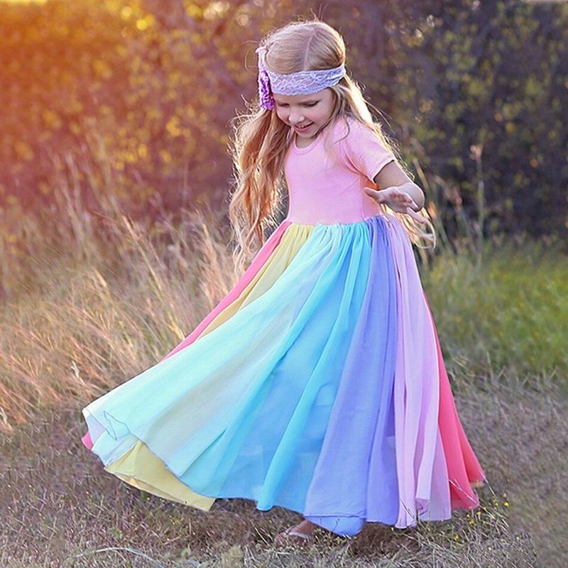 Serenity Rainbow Dress