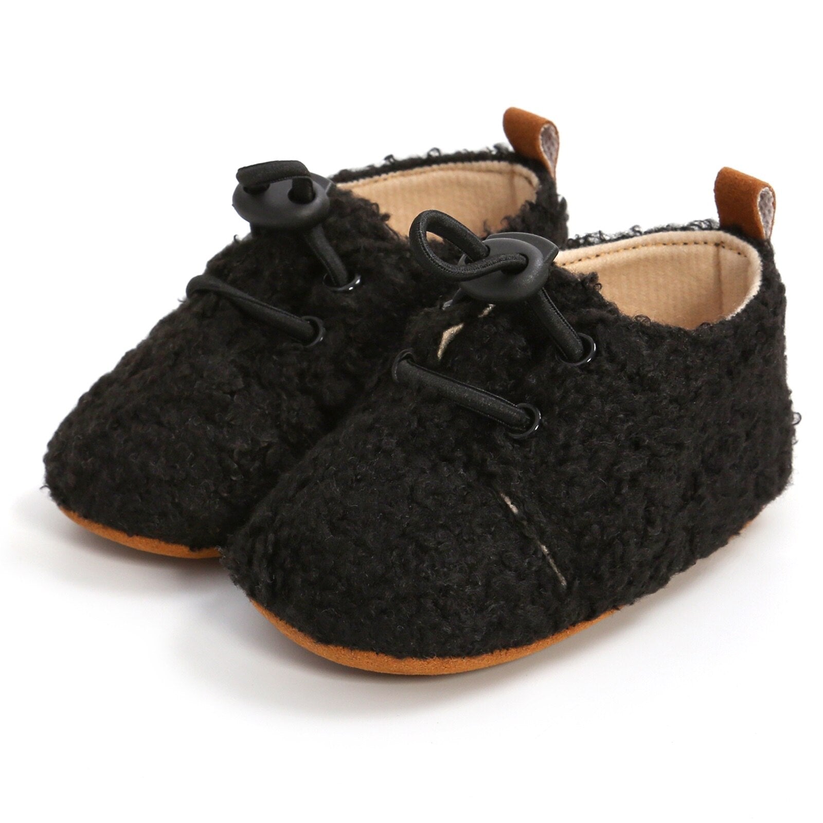 Soft Bottom Faux Fur First Walkers