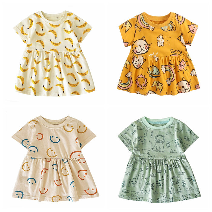 Animal & Fruit Prints for Baby Girls