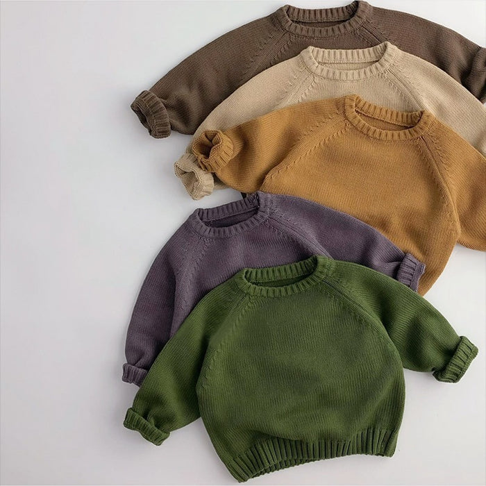 Versatile Kids' Casual Sweater
